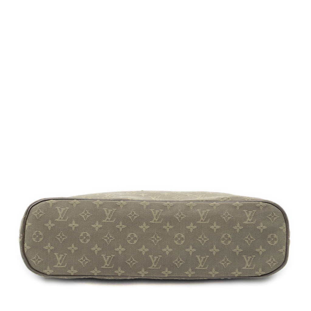 Handbag Lucille PM Olive Monogram Mini Lin