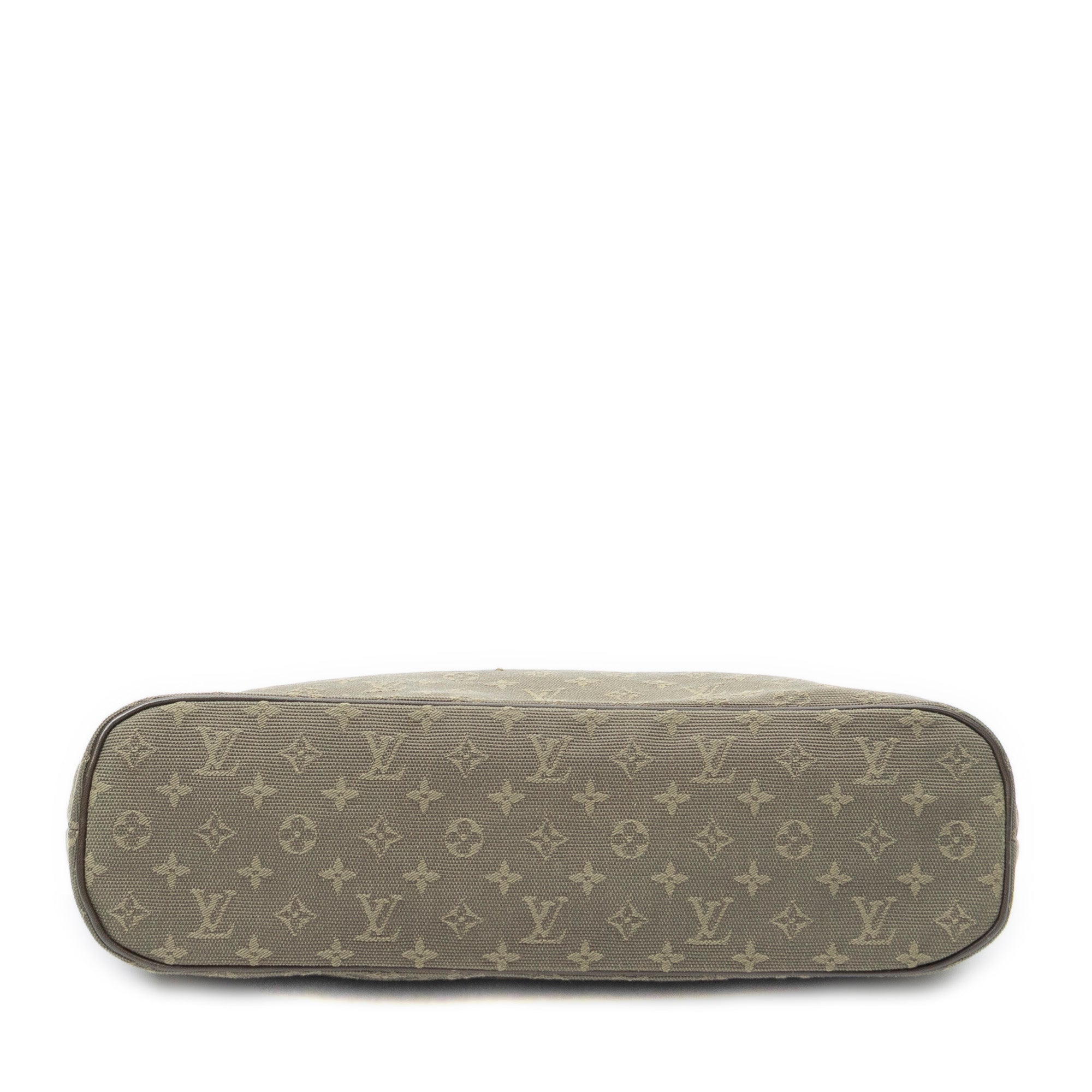 Handbag Lucille PM Olive Monogram Mini Lin