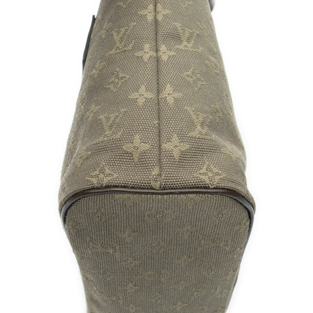 Handbag Lucille PM Olive Monogram Mini Lin