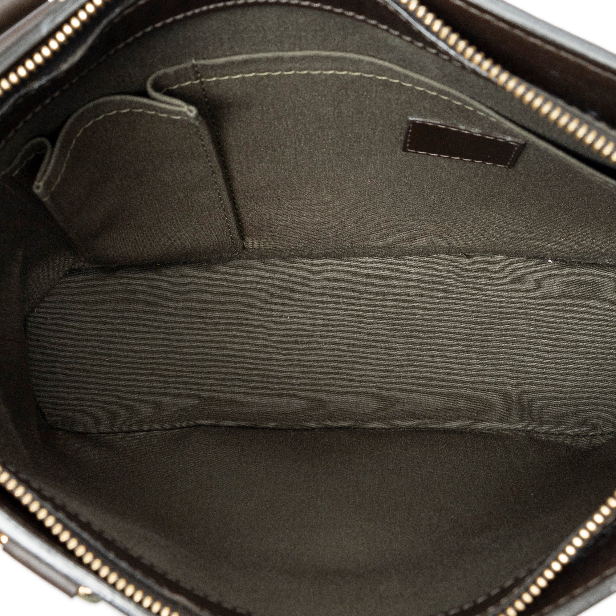 Handbag Lucille PM Olive Monogram Mini Lin