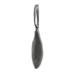 Shoulder Bag Flat Tote Grey Intrecciato Leather