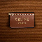 Shoulder Bag Triomphe Half Moon Case Shoulder Bag Brown Triomphe Coated Canvas