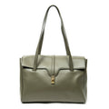 Shoulder Bag Large Soft 16 Bag Olive Smooth Calfskin Leather