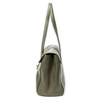 Shoulder Bag Large Soft 16 Bag Olive Smooth Calfskin Leather