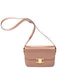 Shoulder Bag Classique Triomphe Crossbody Pink Smooth Leather