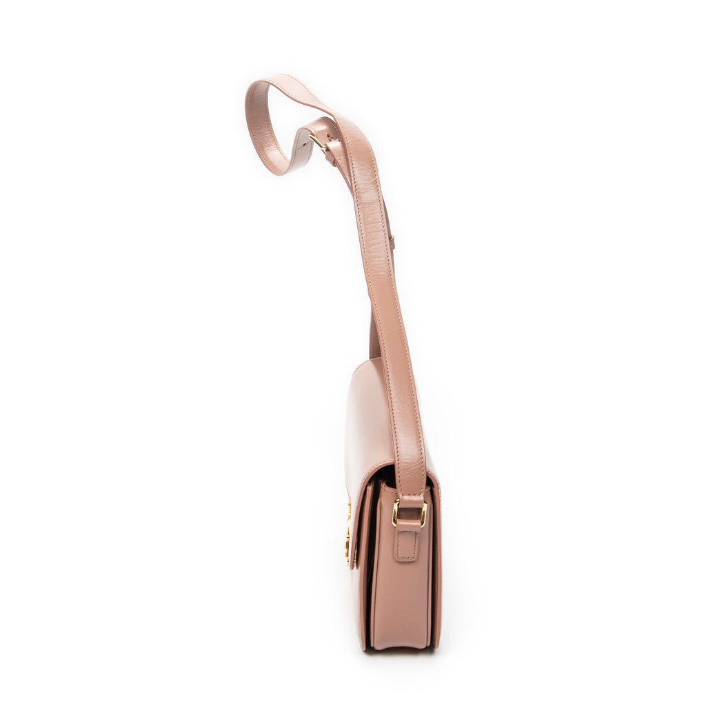 Shoulder Bag Classique Triomphe Crossbody Pink Smooth Leather