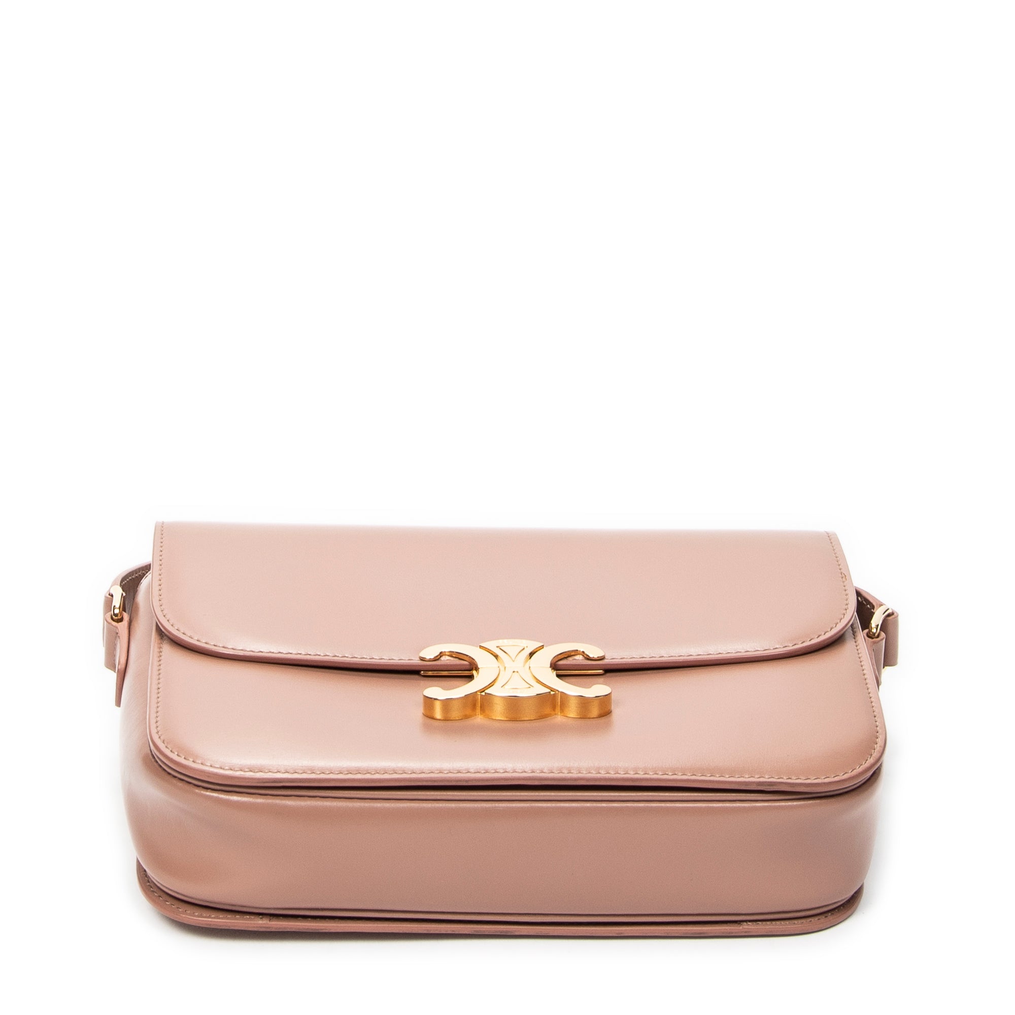 Shoulder Bag Classique Triomphe Crossbody Pink Smooth Leather