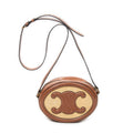 Shoulder Bag Triomphe Oval Crossbody Brown Triomphe Canvas