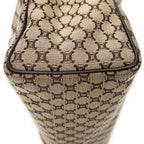 Shoulder Bag Vintage Square Open Tote Beige Macadam Canvas