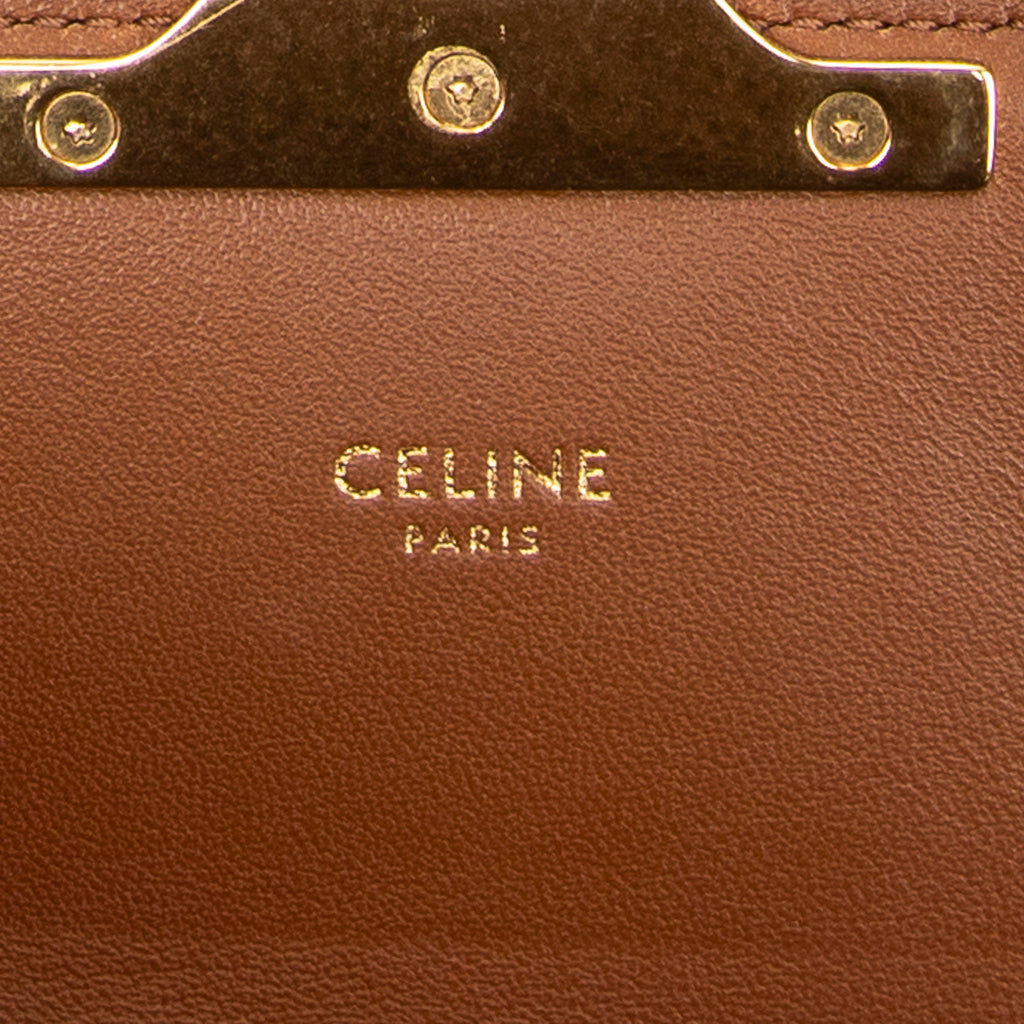 Shoulder Bag Claude Brown Triomphe Coated Canvas
