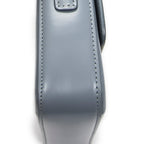Shoulder Bag Claude Light Blue Smooth Leather