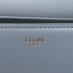 Shoulder Bag Claude Light Blue Smooth Leather