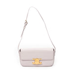Shoulder Bag Claude Pink Smooth Leather