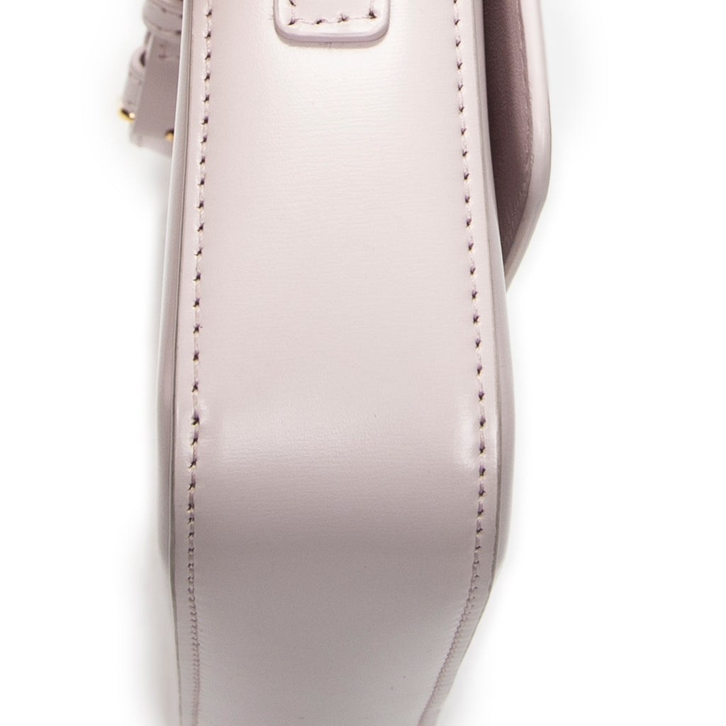 Shoulder Bag Claude Pink Smooth Leather
