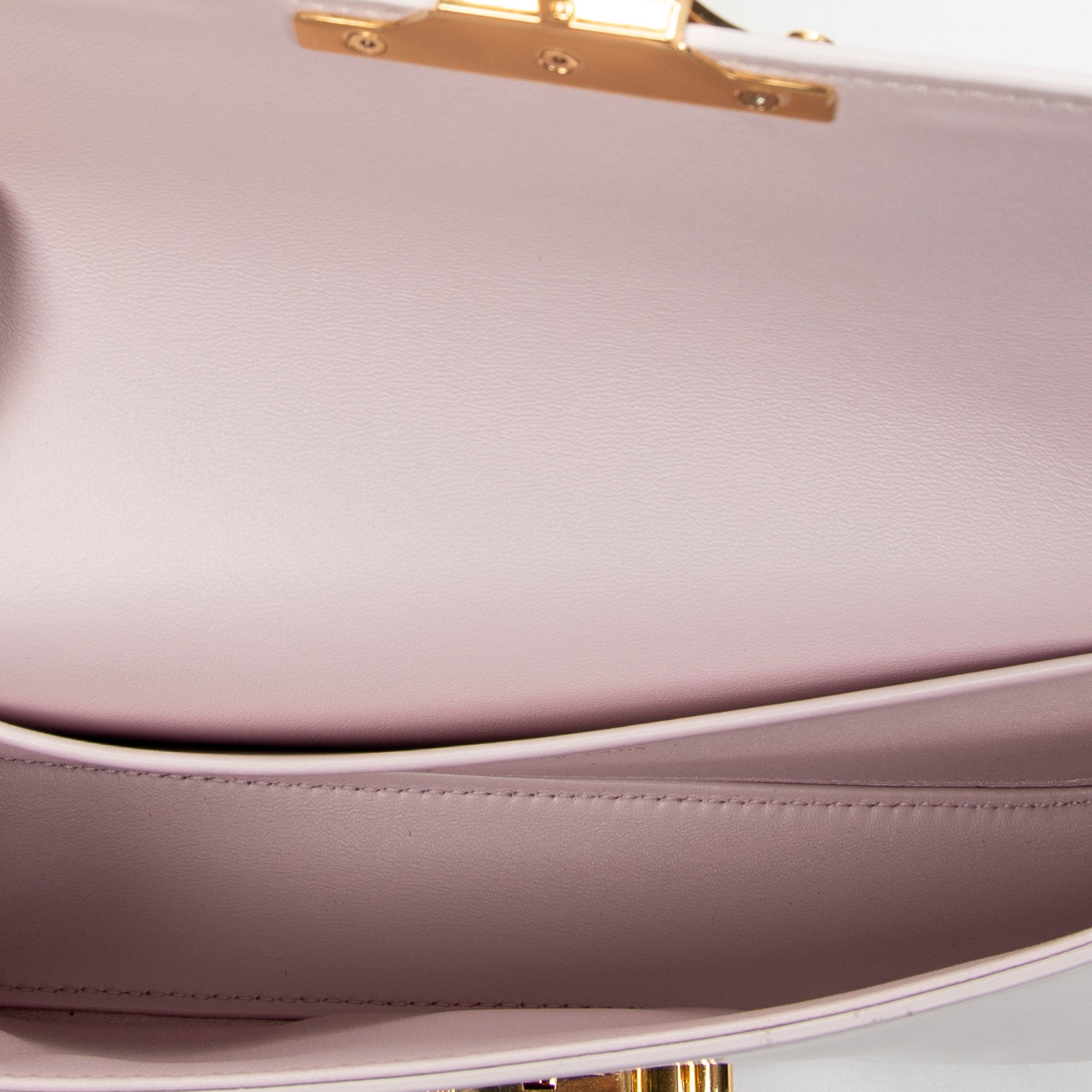 Shoulder Bag Claude Pink Smooth Leather