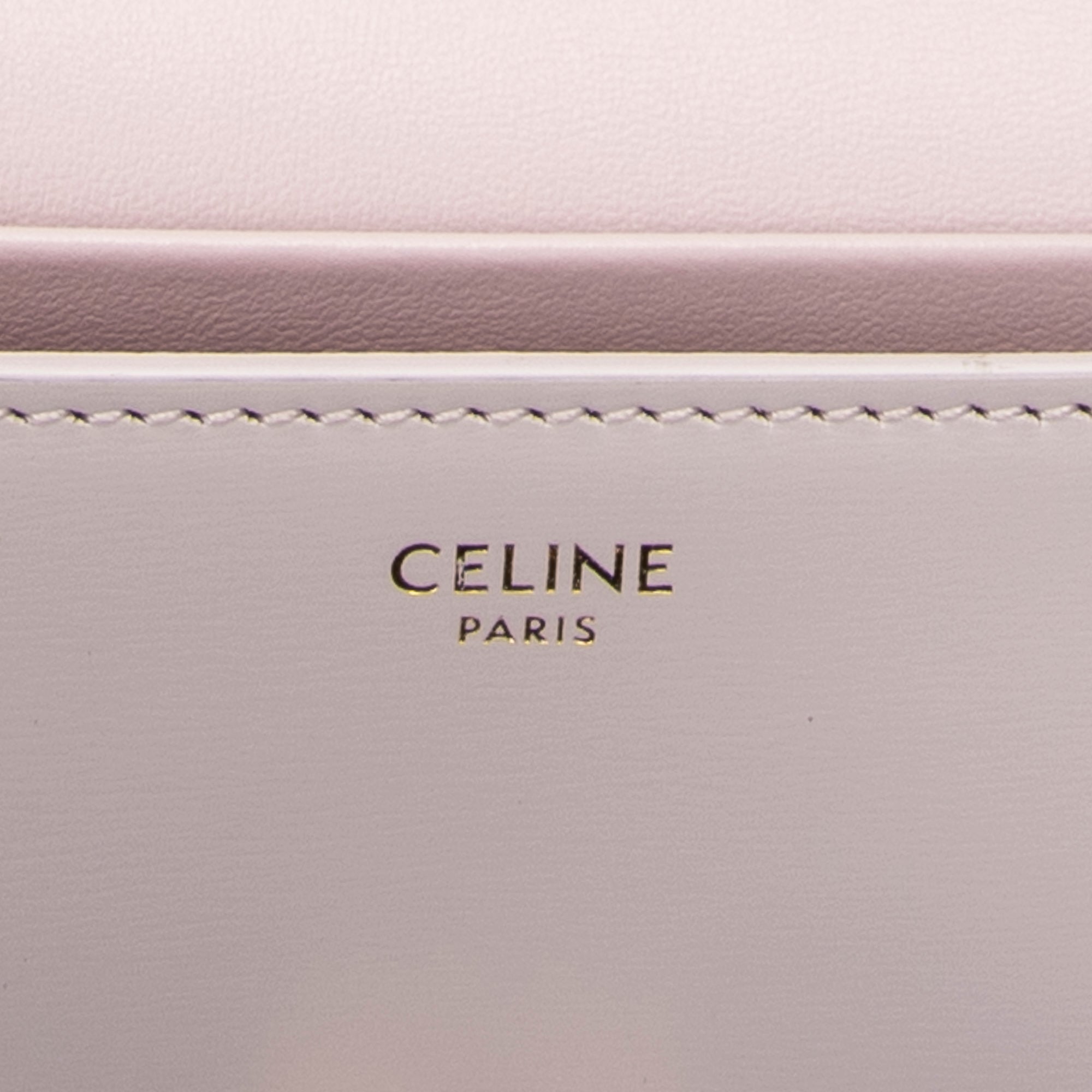 Shoulder Bag Claude Pink Smooth Leather