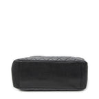 Shoulder Bag Grand Shopping Tote Black Quilted Caviar Leather