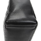 Shoulder Bag Grand Shopping Tote Black Quilted Caviar Leather