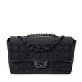 Shoulder Bag New Travel Line East West Chain Flap Black Travel Line Nylon Canvas