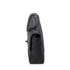 Shoulder Bag New Travel Line East West Chain Flap Black Travel Line Nylon Canvas