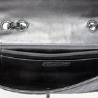 Shoulder Bag New Travel Line East West Chain Flap Black Travel Line Nylon Canvas