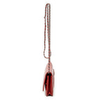 Shoulder Bag Classic Wallet On Chain Red Quilted Caviar Leather