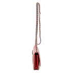 Shoulder Bag Classic Wallet On Chain Red Quilted Caviar Leather