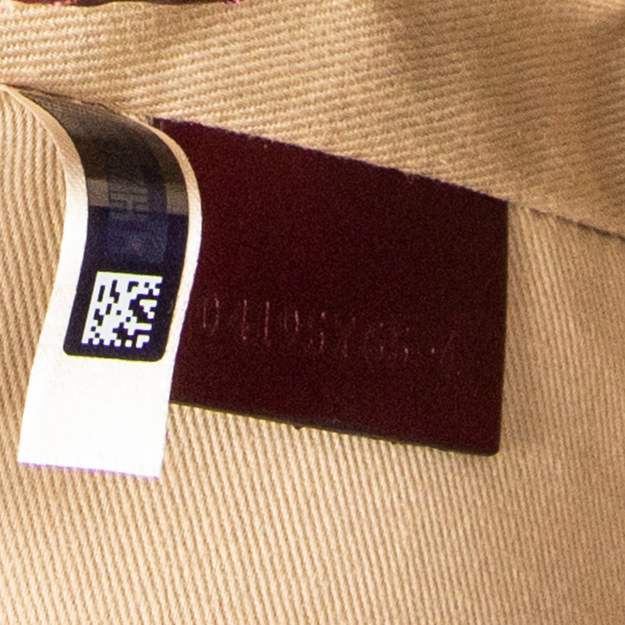 Shoulder Bag Mini C Crossbody Burgundy Smooth Calfskin Leather