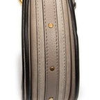 Shoulder Bag Pixie Crossbody Taupe Calfskin Leather