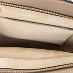 Shoulder Bag Pixie Crossbody Taupe Calfskin Leather