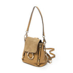 Backpack Small Faye Backpack Green Grained Calfskin Leather
