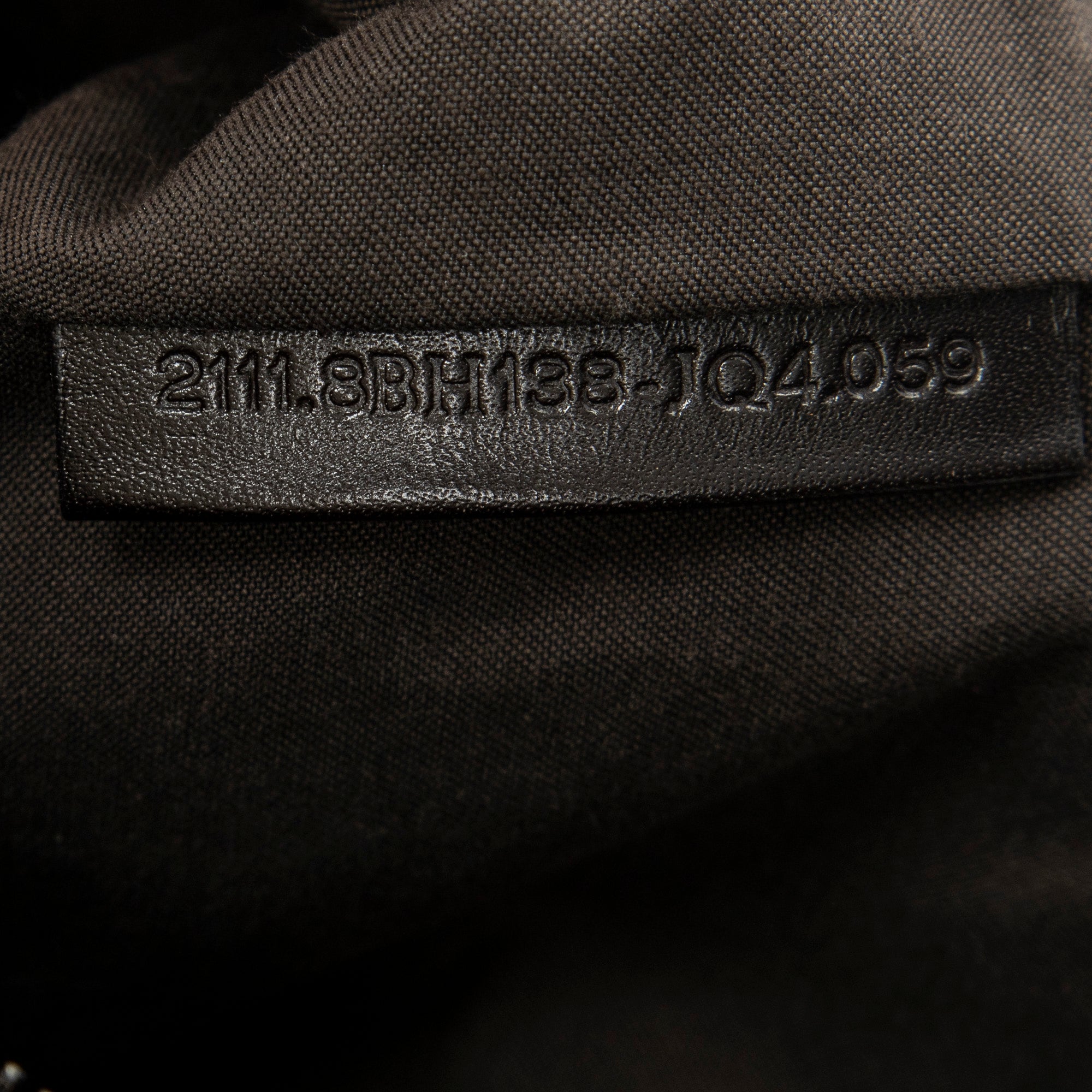 Shoulder Bag Roll Tote Dark Brown Zucchino Canvas