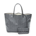 Shoulder Bag Saint Louis GM Grey Goyardine Coated Canvas