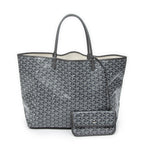 Shoulder Bag Saint Louis GM Grey Goyardine Coated Canvas