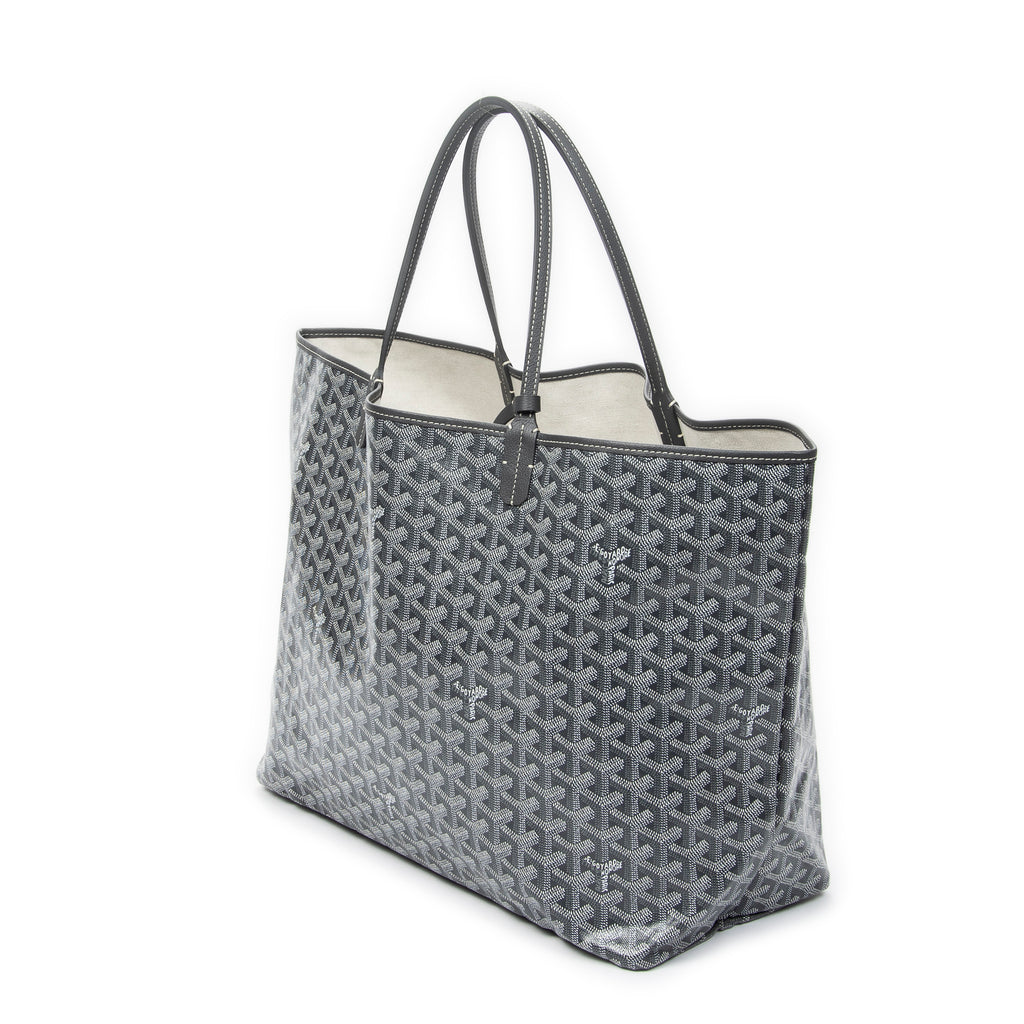 Shoulder Bag Saint Louis GM Grey Goyardine Coated Canvas