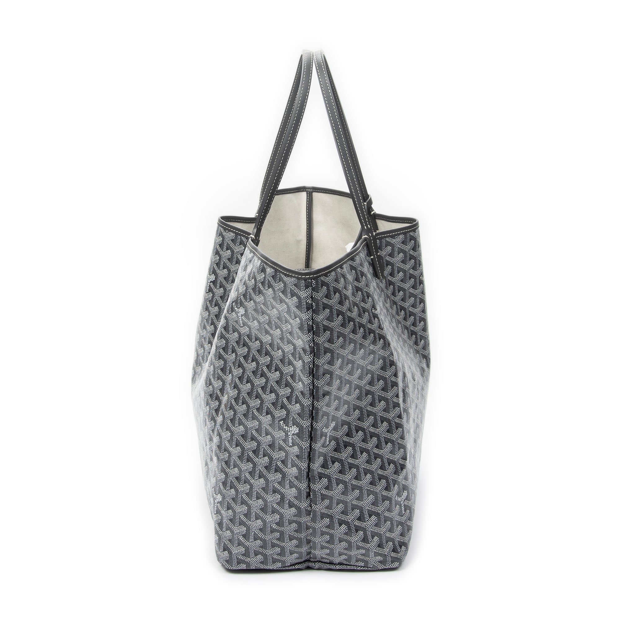 Shoulder Bag Saint Louis GM Grey Goyardine Coated Canvas