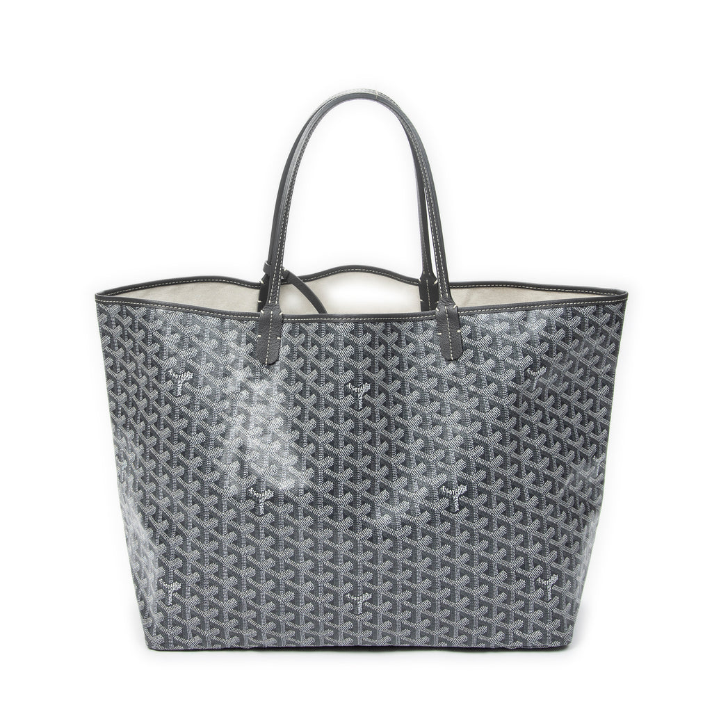 Shoulder Bag Saint Louis GM Grey Goyardine Coated Canvas