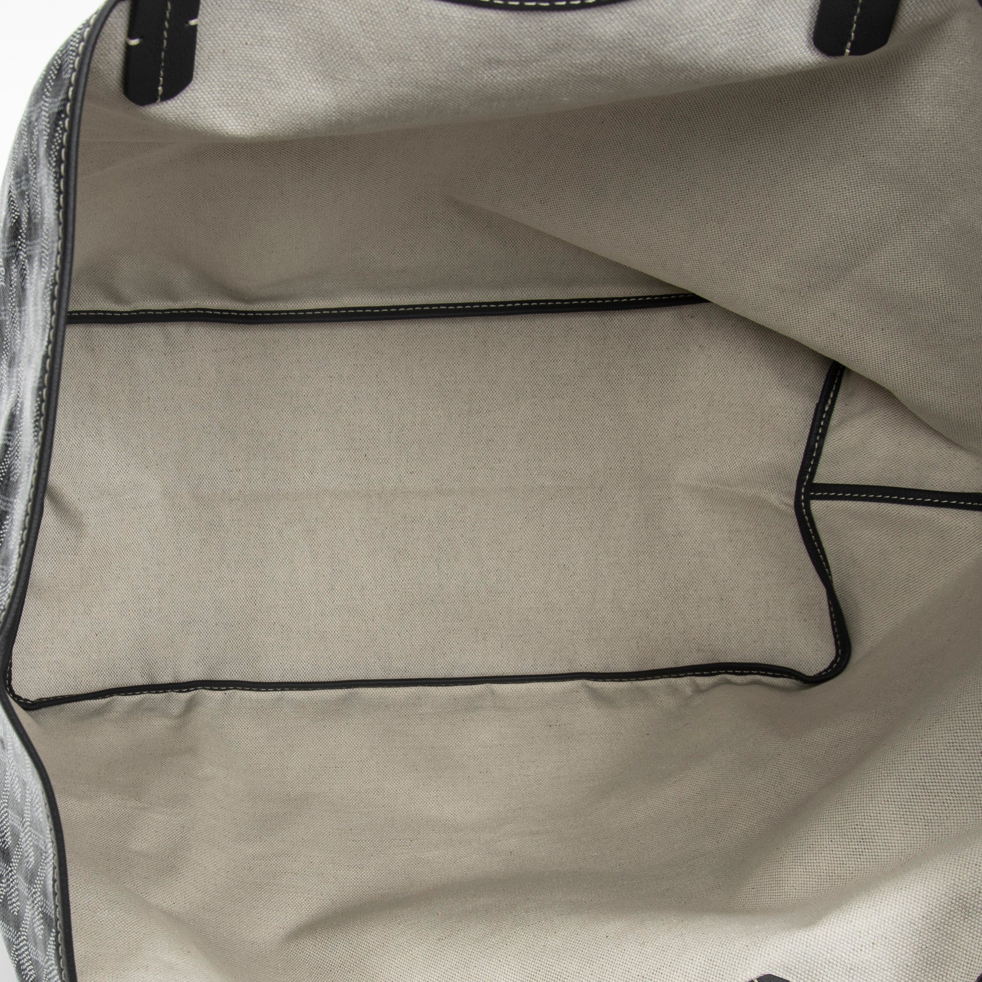 Shoulder Bag Saint Louis GM Grey Goyardine Coated Canvas
