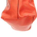 Bandolera Mediana GG Charm Asa Superior Piel de Becerro Granulada Roja