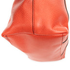 Bandolera Mediana GG Charm Asa Superior Piel de Becerro Granulada Roja