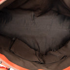 Bandolera Mediana GG Charm Asa Superior Piel de Becerro Granulada Roja