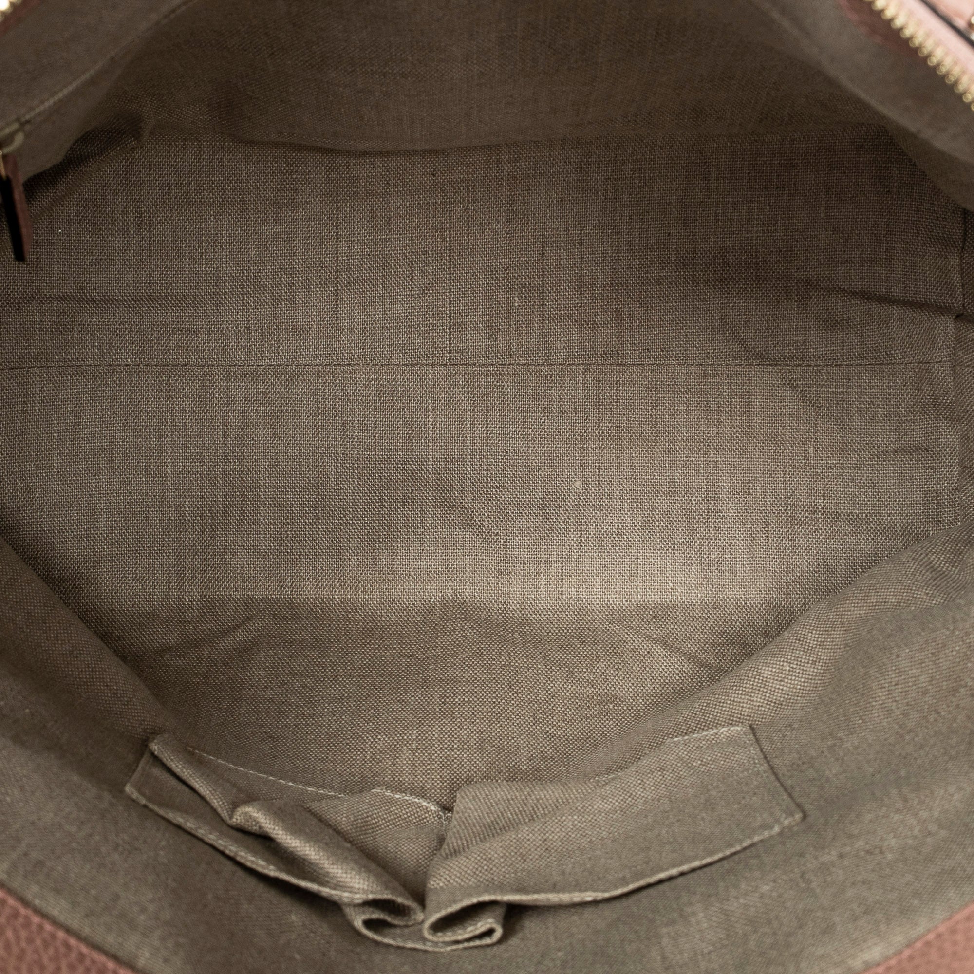 Shoulder Bag Large GG Charm Dome Tote Pink Grained Leather