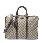 Shoulder Bag GG Briefcase Beige Supreme Coated Canvas
