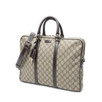 Shoulder Bag GG Briefcase Beige Supreme Coated Canvas