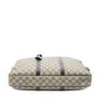 Shoulder Bag GG Briefcase Beige Supreme Coated Canvas