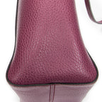 Shoulder Bag Mini Swing Tote Pink Grained Calfskin Leather