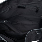Shoulder Bag Abbey Hobo Diagonal Black Monogrammed Denim Canvas