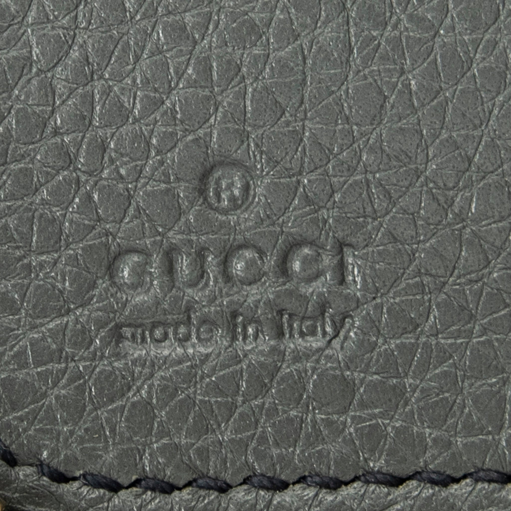 Clutch Soho Clutch Grey Calfskin Leather