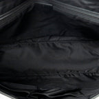 Shoulder Bag Large Messenger Black Supreme Coated Canvas
