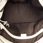 Shoulder Bag Punch Tote Beige Monogrammed Canvas